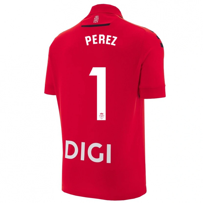 Danxen Femme Maillot Silvia Pérez Fernández De Romarategui #1 Rouge Noir Tenues Domicile 2025/26 T-Shirt
