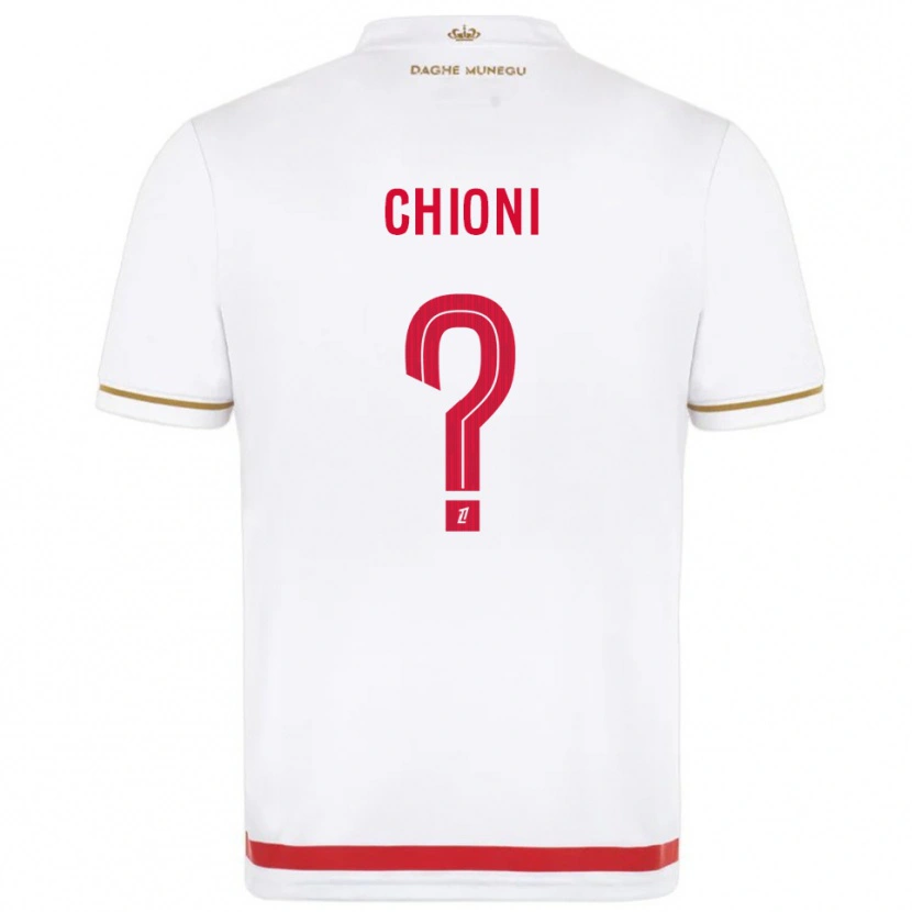 Danxen Femme Maillot Tristan Chioni #0 Rouge Blanc Tenues Domicile 2025/26 T-Shirt