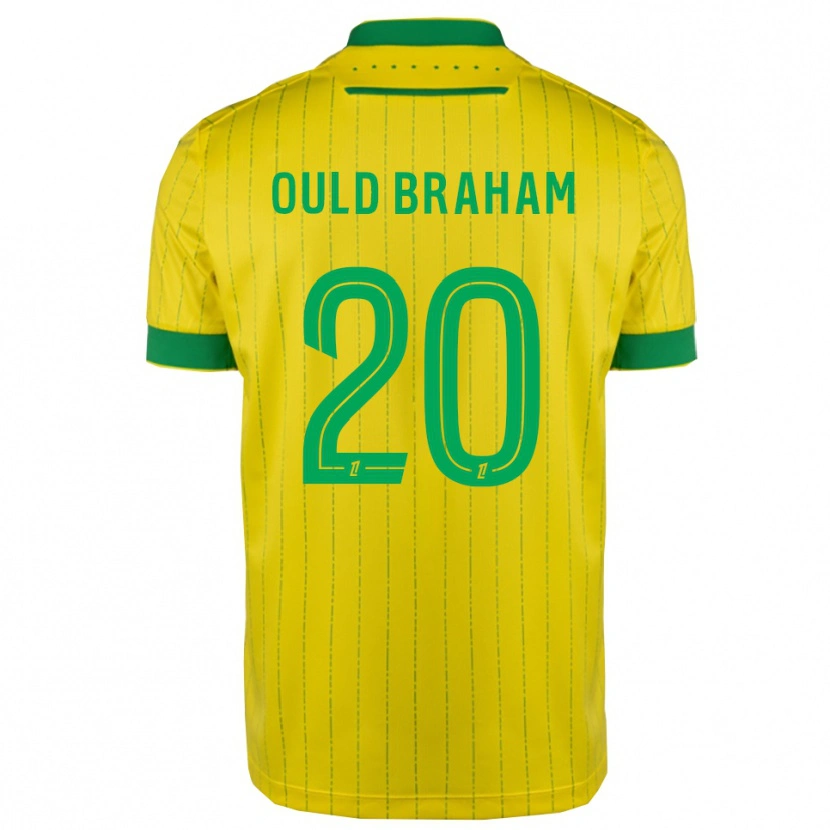 Danxen Femme Maillot Amira Ould Braham #20 Jaune Vert Tenues Domicile 2025/26 T-Shirt