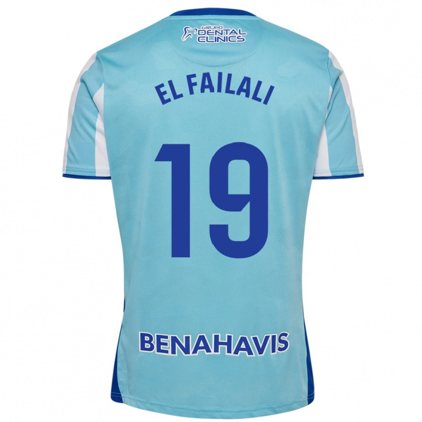 Danxen Femme Maillot Alí El Failali #19 Bleu Ciel Blanc Tenues Domicile 2025/26 T-Shirt