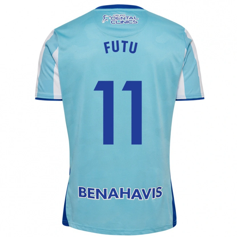 Danxen Femme Maillot Mirian Córdoba Álvarez #11 Bleu Ciel Blanc Tenues Domicile 2025/26 T-Shirt