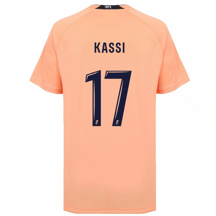 Danxen Femme Maillot Sarah Kassi #17 Orange Bleu Marine Tenues Extérieur 2025/26 T-Shirt