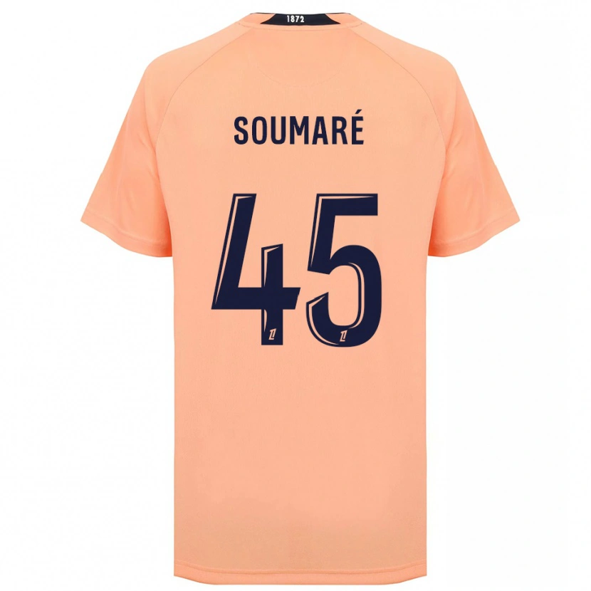 Danxen Femme Maillot Issa Soumaré #45 Orange Bleu Marine Tenues Extérieur 2025/26 T-Shirt