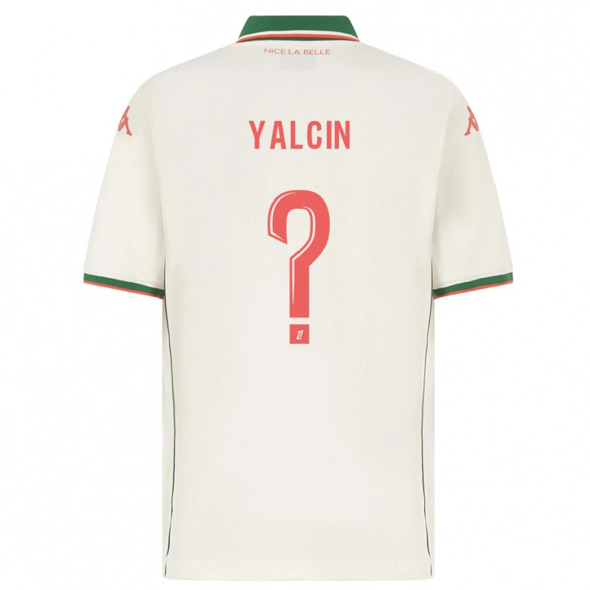 Danxen Femme Maillot Noah Yalcin #0 Blanc Vert Tenues Extérieur 2025/26 T-Shirt