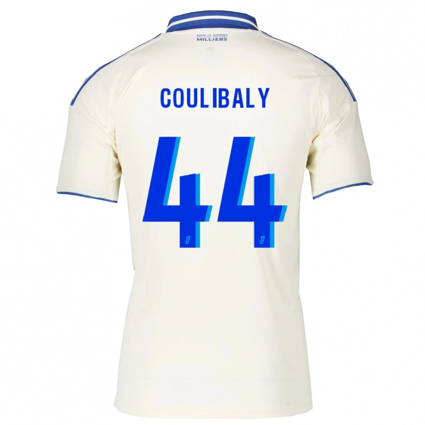 Danxen Femme Maillot Soumaïla Coulibaly #44 Champagne Bleu Tenues Extérieur 2025/26 T-Shirt