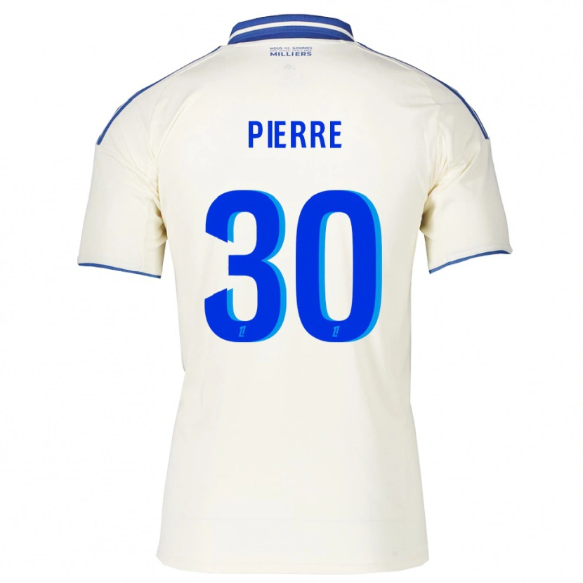 Danxen Femme Maillot Alexandre Pierre #30 Champagne Bleu Tenues Extérieur 2025/26 T-Shirt