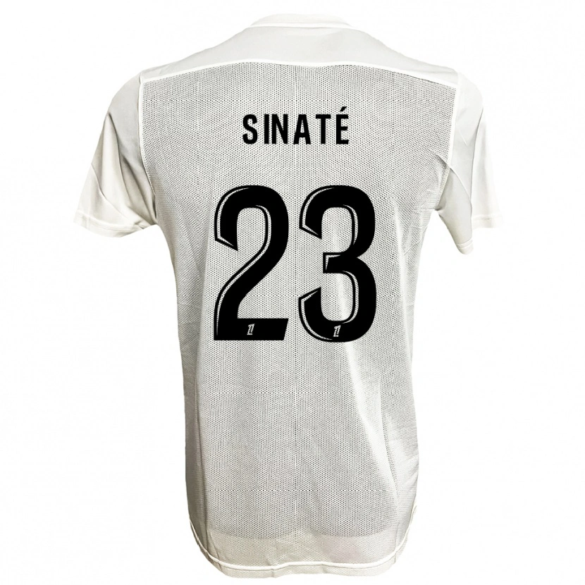 Danxen Femme Maillot Dan Sinaté #23 Noir Blanc Tenues Extérieur 2025/26 T-Shirt