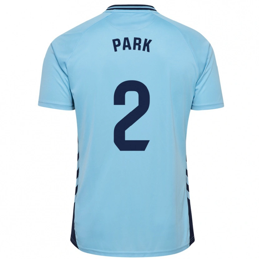 Danxen Femme Maillot Marvin Park #2 Bleu Ciel Tenues Extérieur 2025/26 T-Shirt