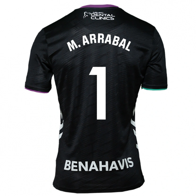 Danxen Femme Maillot María Arrabal Martin #1 Noir Violet Vert Tenues Extérieur 2025/26 T-Shirt