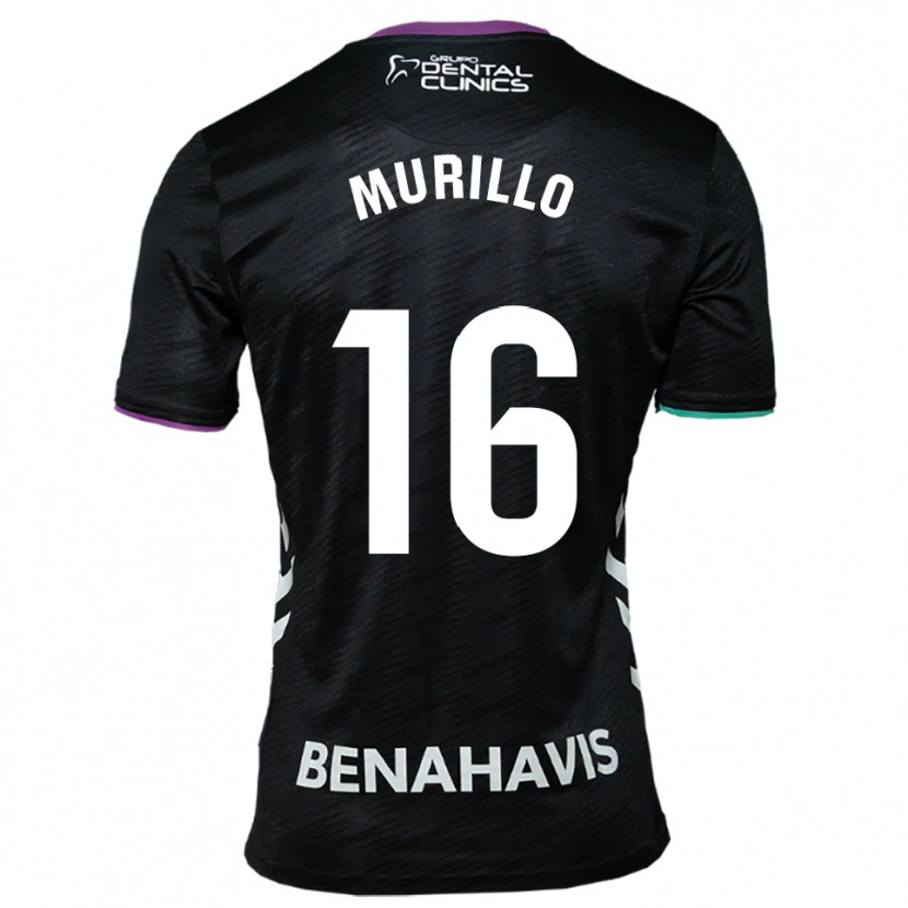 Danxen Femme Maillot Diego Murillo #16 Noir Violet Vert Tenues Extérieur 2025/26 T-Shirt