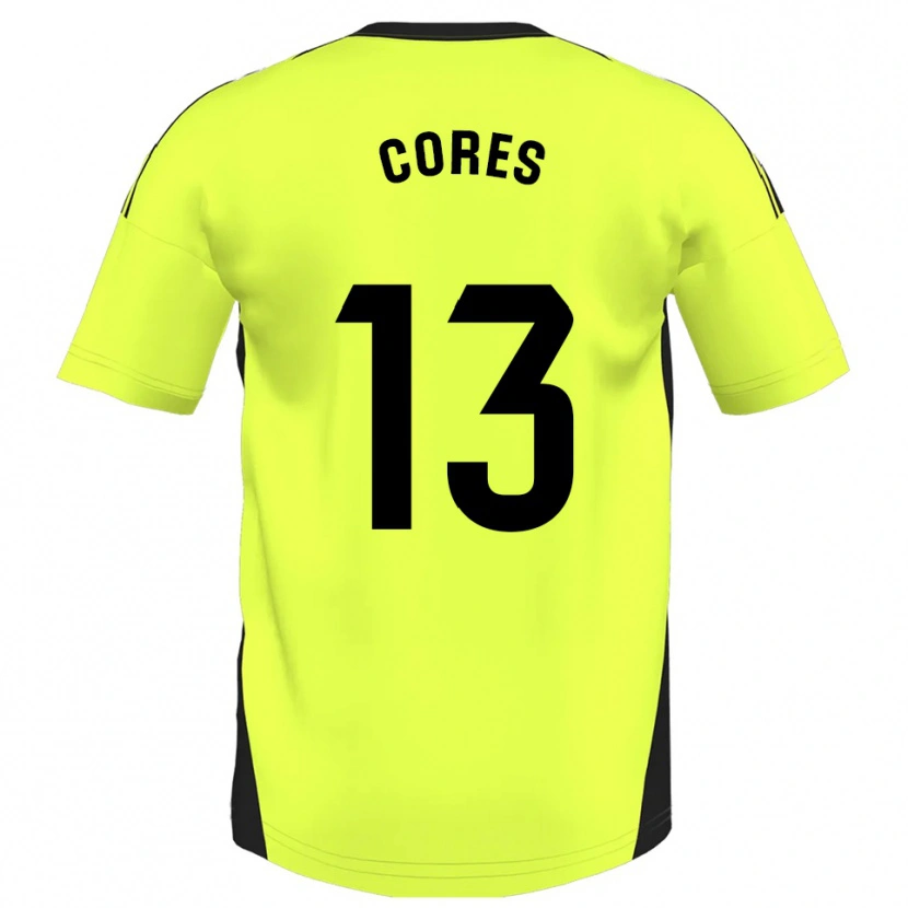 Danxen Femme Maillot Christian Cores #13 Jaune Fluorescent Tenues Extérieur 2025/26 T-Shirt