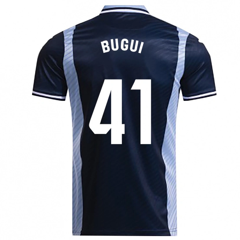 Danxen Femme Maillot Bugui #41 Marine Bleu Ciel Tenues Extérieur 2025/26 T-Shirt