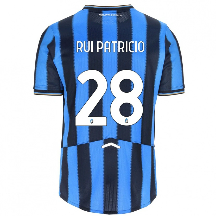 Danxen Enfant Maillot Rui Patricio #28 Bleu Ciel Noir Tenues Domicile 2025/26 T-Shirt