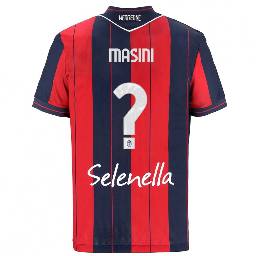 Danxen Enfant Maillot Linda Masini #0 Rouge Marine Tenues Domicile 2025/26 T-Shirt