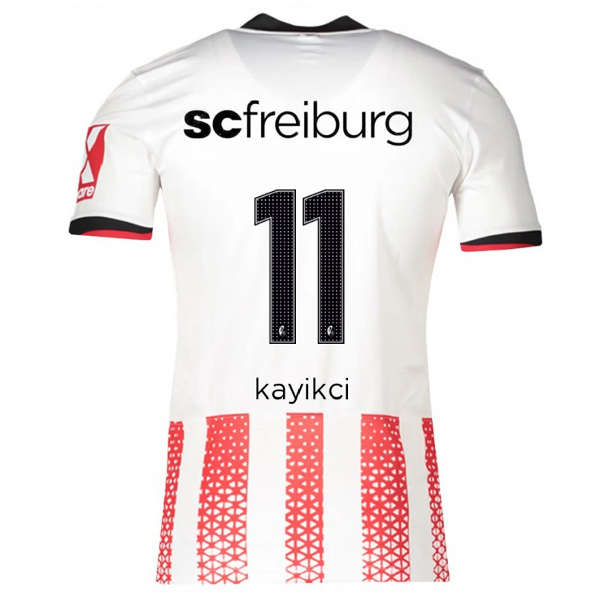 Danxen Enfant Maillot Hasret Kayikçi #11 Blanc Rouge Tenues Domicile 2025/26 T-Shirt