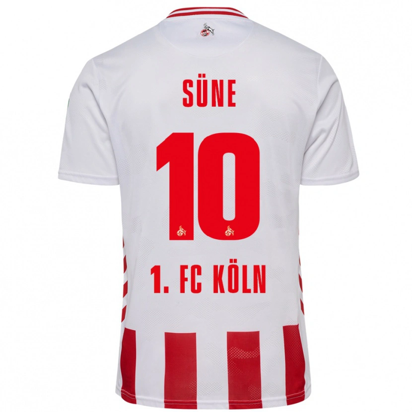 Danxen Enfant Maillot Arda Süne #10 Blanc Rouge Tenues Domicile 2025/26 T-Shirt
