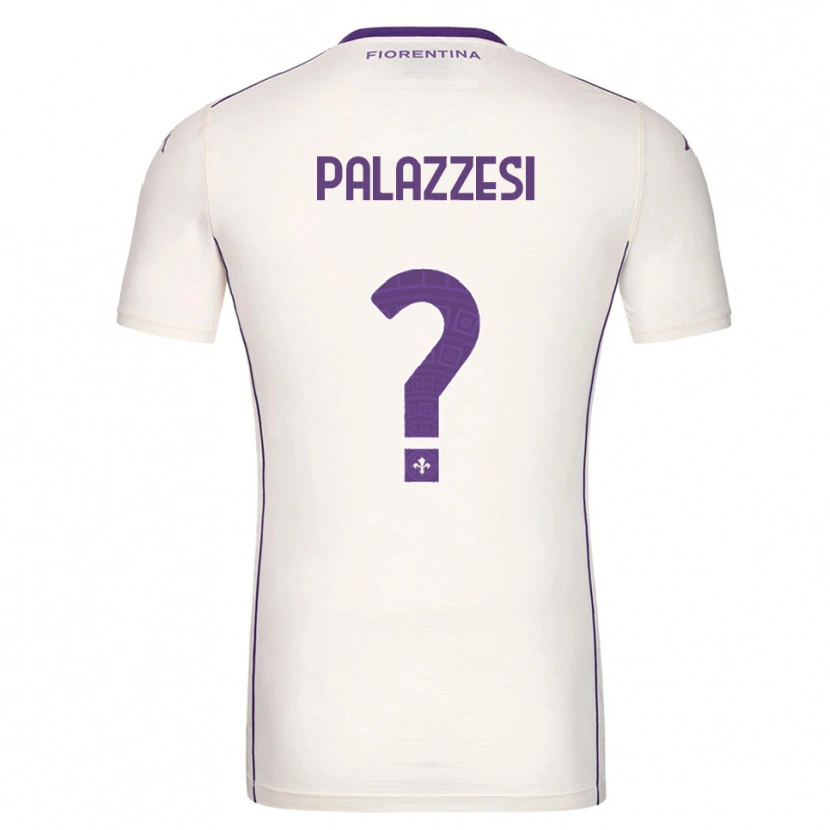 Danxen Enfant Maillot Yuri Palazzesi #0 Blanc Violet Rouge Tenues Extérieur 2025/26 T-Shirt