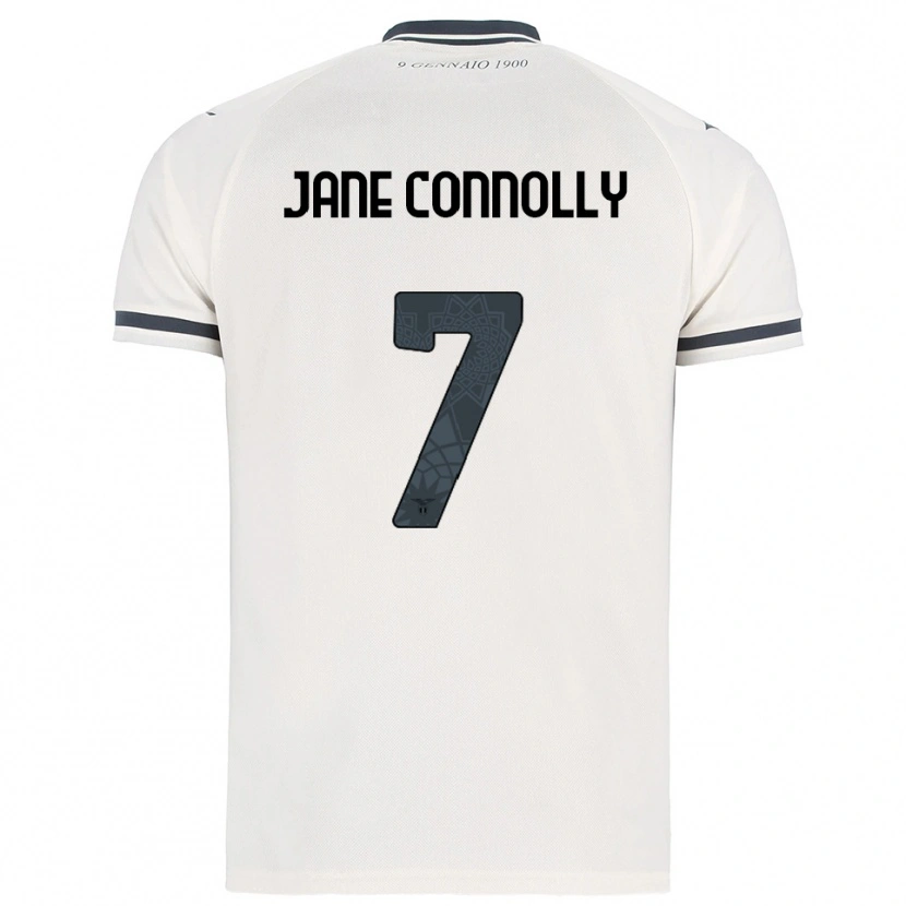 Danxen Enfant Maillot Megan Jane Connolly #7 Blanc Marine Tenues Extérieur 2025/26 T-Shirt