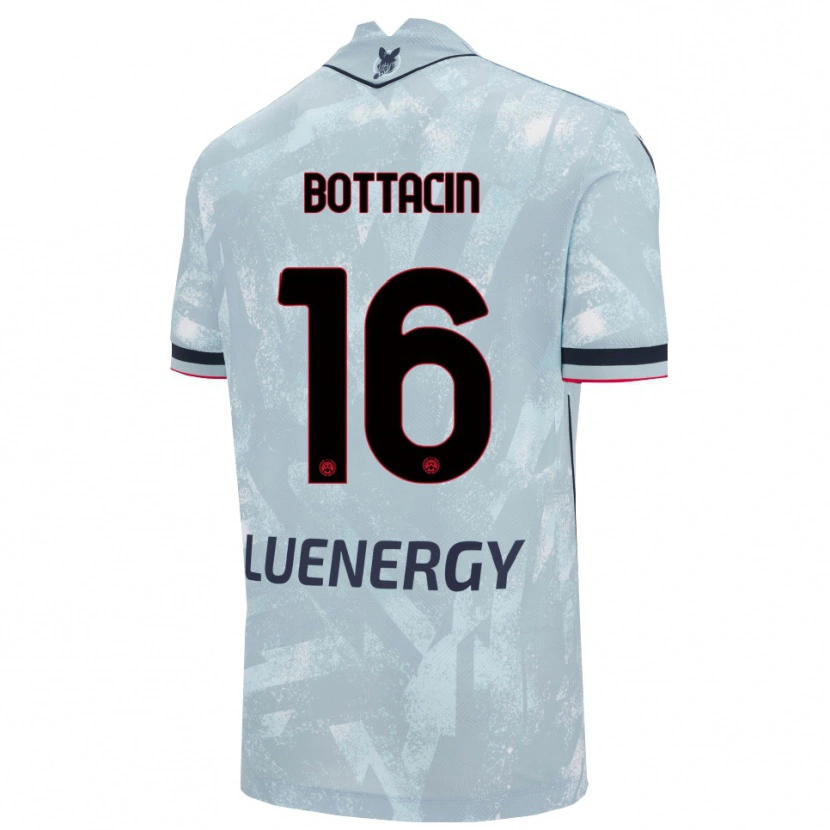 Danxen Enfant Maillot Enrico Bottacin #16 Bleu Clair Noir Tenues Extérieur 2025/26 T-Shirt