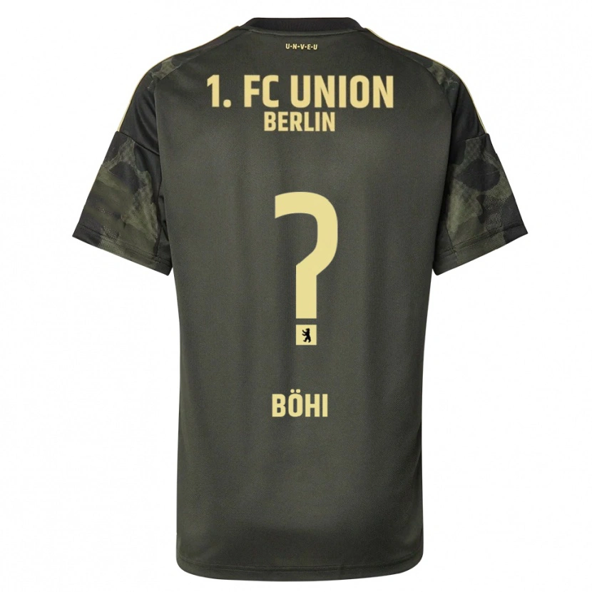 Danxen Enfant Maillot Nadine Böhi #0 Vert Foncé Noir Tenues Extérieur 2025/26 T-Shirt