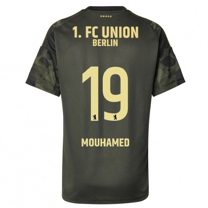 Danxen Enfant Maillot Riyad Mouhamed #19 Vert Foncé Noir Tenues Extérieur 2025/26 T-Shirt