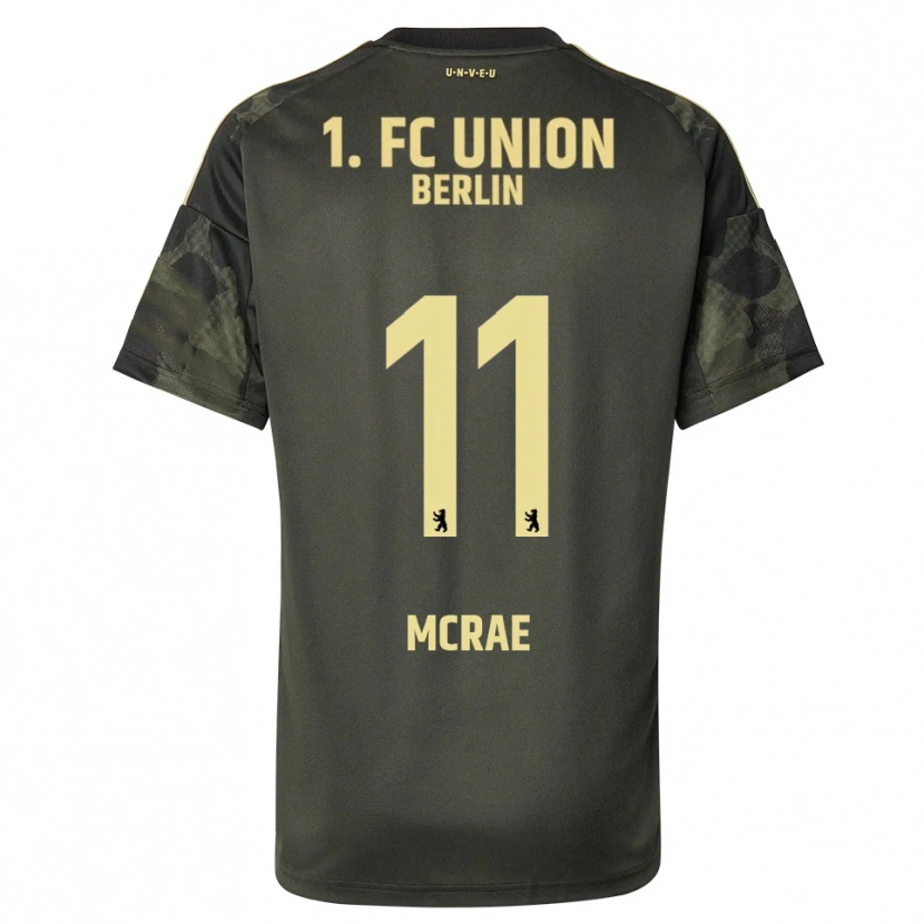 Danxen Enfant Maillot Dylan Mcrae #11 Vert Foncé Noir Tenues Extérieur 2025/26 T-Shirt
