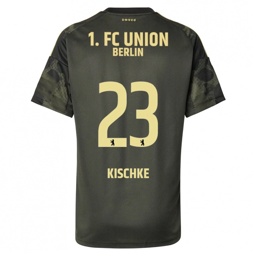 Danxen Enfant Maillot Pepe Kischke #23 Vert Foncé Noir Tenues Extérieur 2025/26 T-Shirt