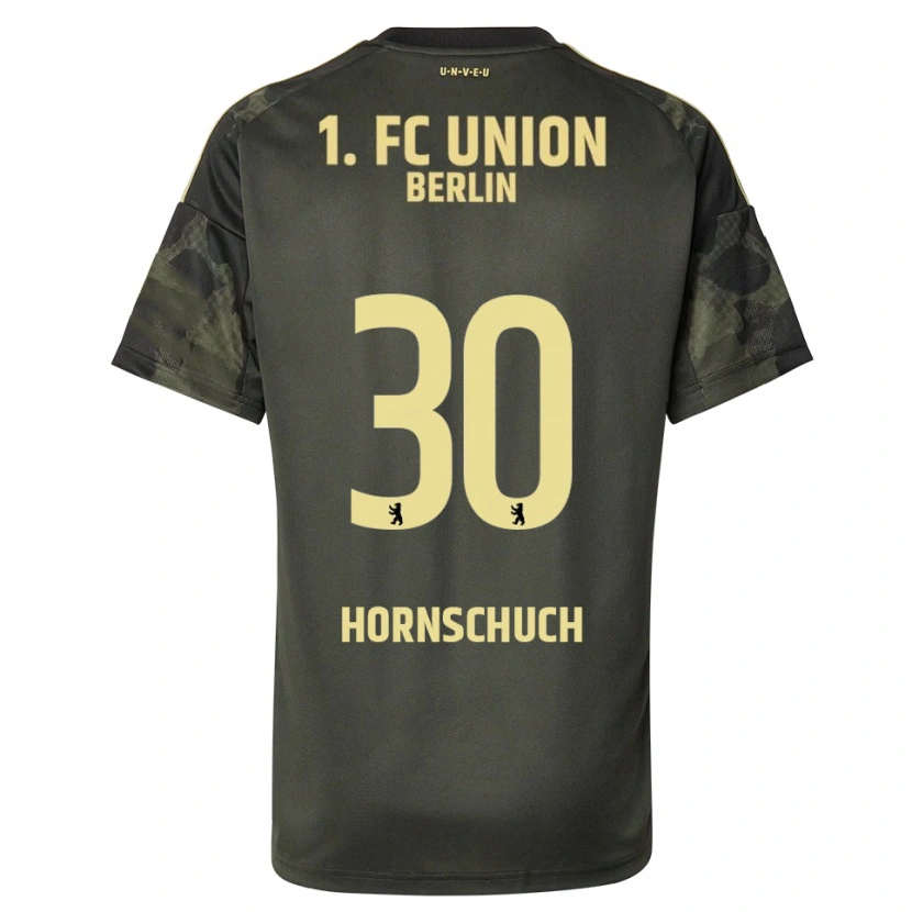 Danxen Enfant Maillot Sarah Hornschuch #30 Vert Foncé Noir Tenues Extérieur 2025/26 T-Shirt