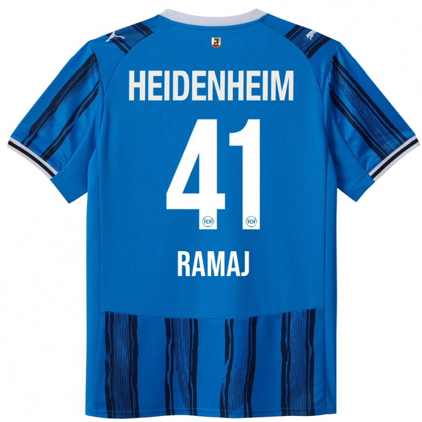 Danxen Enfant Maillot Diant Ramaj #41 Bleu Marine Tenues Extérieur 2025/26 T-Shirt