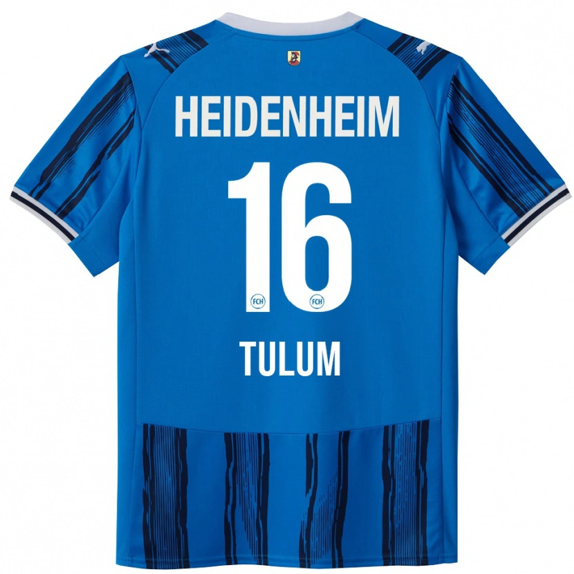 Danxen Enfant Maillot Melih Tulum #16 Bleu Marine Tenues Extérieur 2025/26 T-Shirt