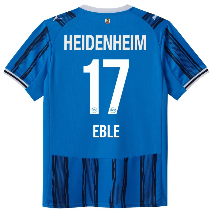 Danxen Enfant Maillot Julian Eble #17 Bleu Marine Tenues Extérieur 2025/26 T-Shirt
