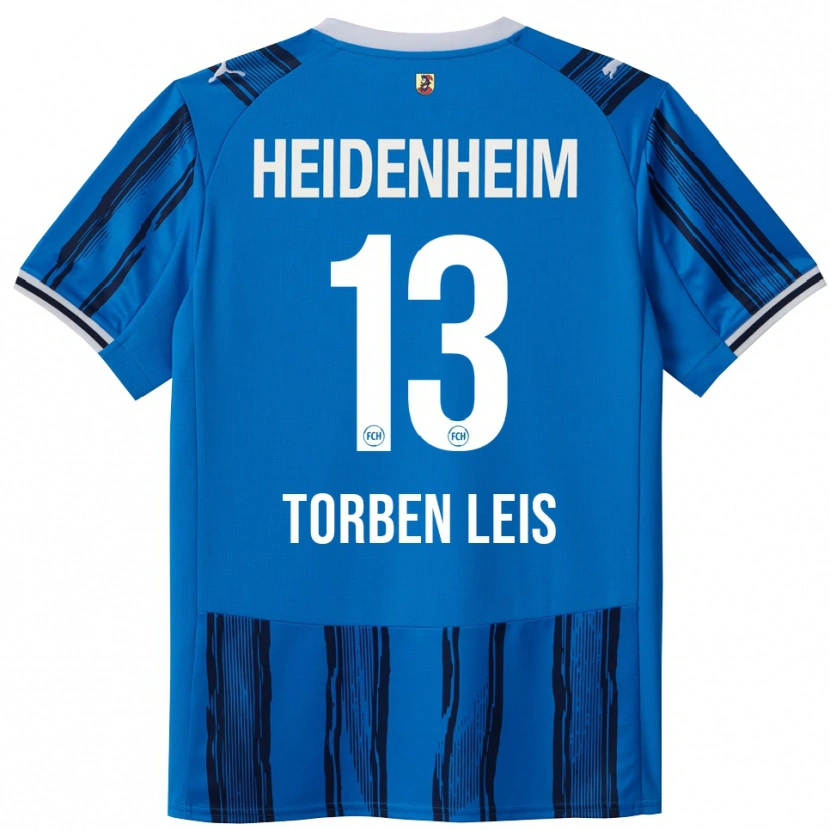 Danxen Enfant Maillot Torben Leis #13 Bleu Marine Tenues Extérieur 2025/26 T-Shirt