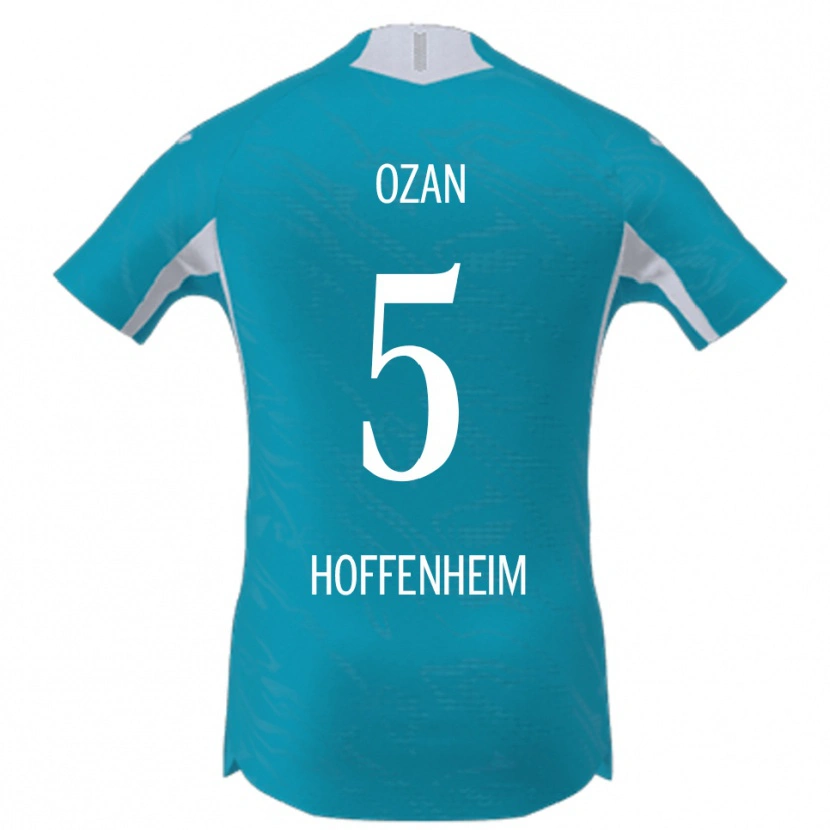 Danxen Enfant Maillot Ozan Kabak #5 Bleu Ciel Tenues Extérieur 2025/26 T-Shirt