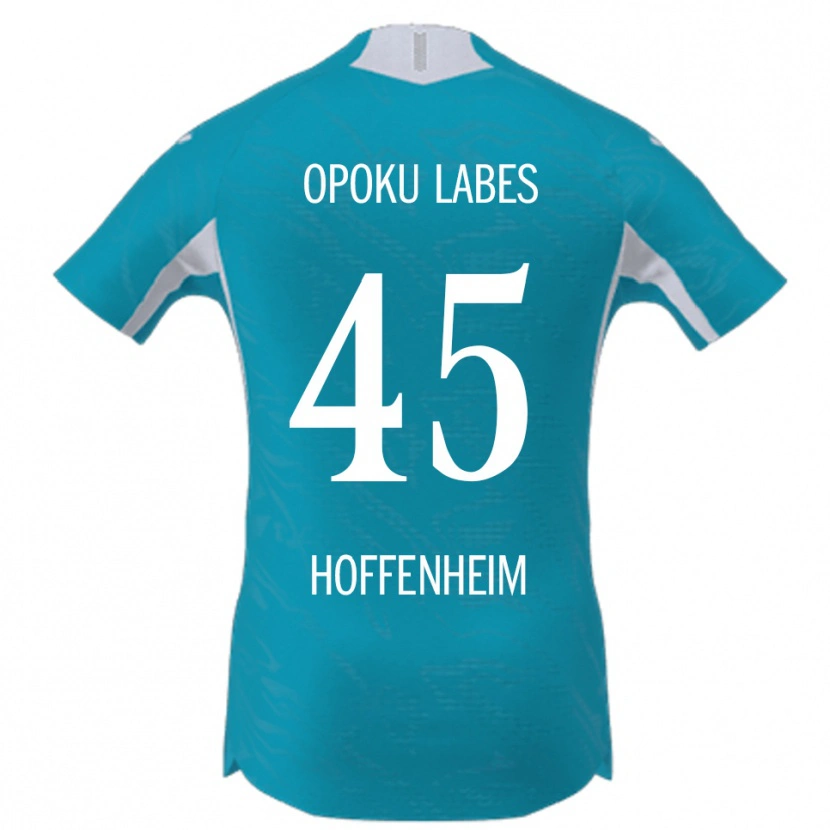 Danxen Enfant Maillot Ben Opoku Labes #45 Bleu Ciel Tenues Extérieur 2025/26 T-Shirt