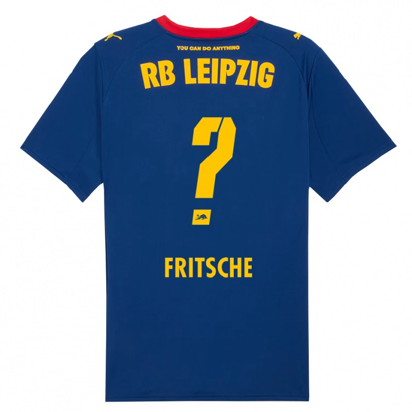 Danxen Enfant Maillot Valentino Fritsche #0 Marine Rouge Tenues Extérieur 2025/26 T-Shirt