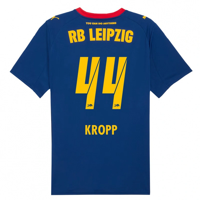 Danxen Enfant Maillot Mirja Kropp #44 Marine Rouge Tenues Extérieur 2025/26 T-Shirt