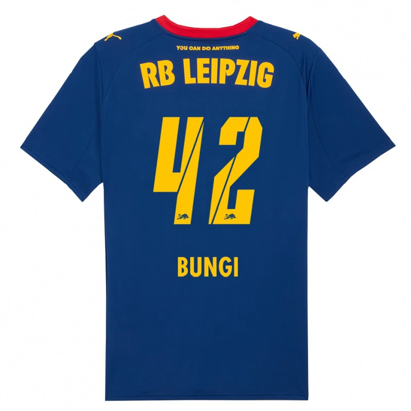 Danxen Enfant Maillot Joyeux Masanka Bungi #42 Marine Rouge Tenues Extérieur 2025/26 T-Shirt