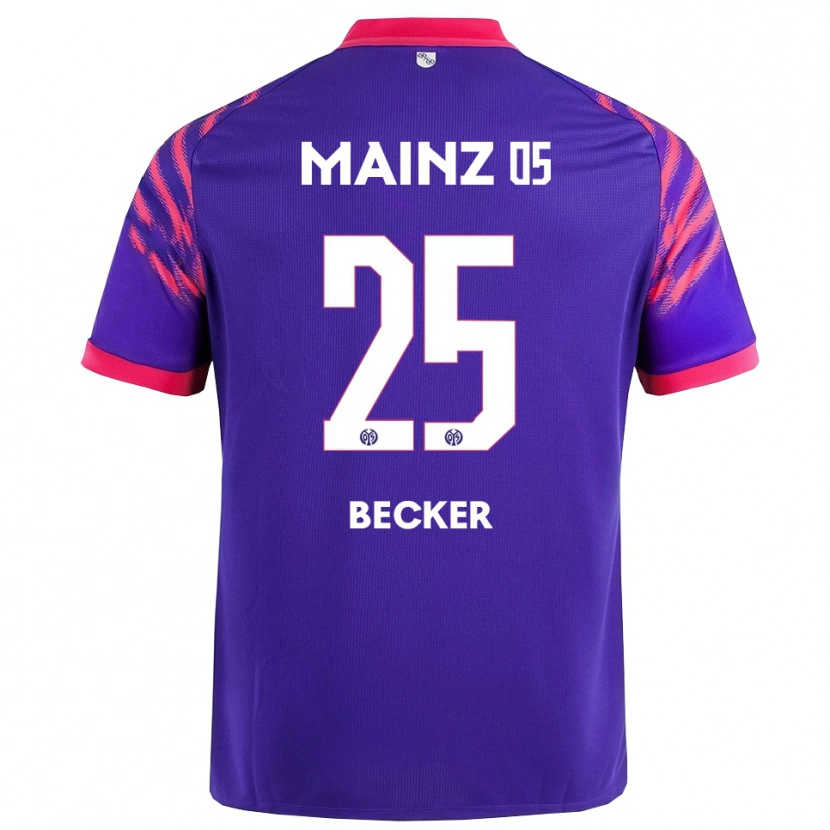 Danxen Enfant Maillot Kathrin Becker #25 Marine Rose Tenues Extérieur 2025/26 T-Shirt