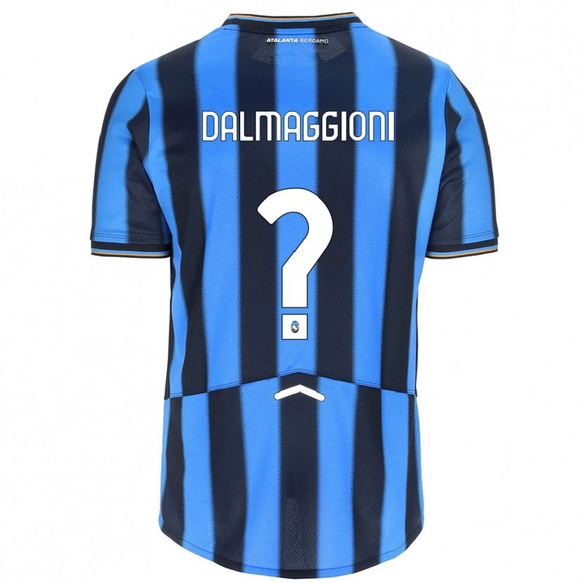 Danxen Homme Maillot Cristian Dalmaggioni #0 Bleu Ciel Noir Tenues Domicile 2025/26 T-Shirt