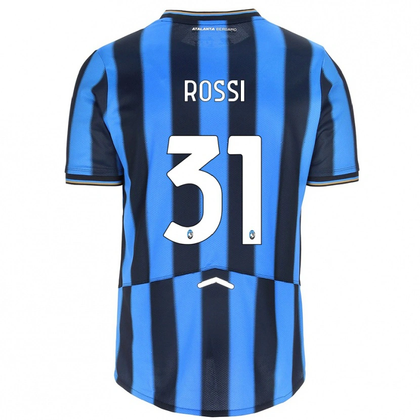Danxen Homme Maillot Francesco Rossi #31 Bleu Ciel Noir Tenues Domicile 2025/26 T-Shirt