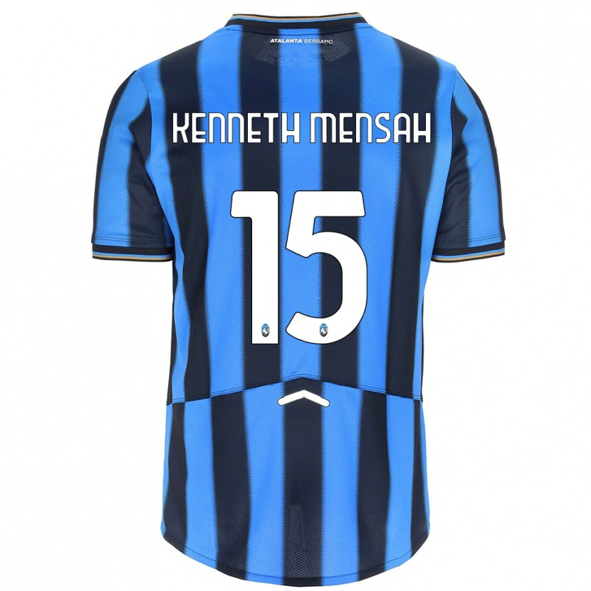 Danxen Homme Maillot Anthony Mensah #15 Bleu Ciel Noir Tenues Domicile 2025/26 T-Shirt