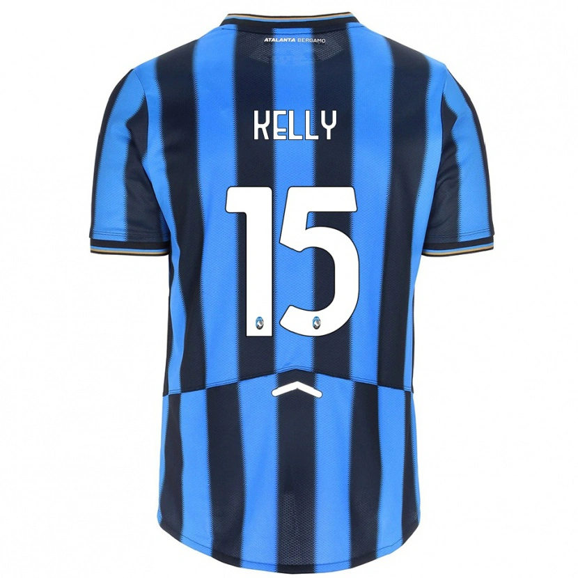 Danxen Homme Maillot Maegan Kelly #15 Bleu Ciel Noir Tenues Domicile 2025/26 T-Shirt