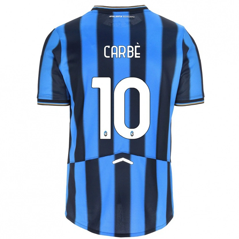 Danxen Homme Maillot Alessio Carbè #10 Bleu Ciel Noir Tenues Domicile 2025/26 T-Shirt