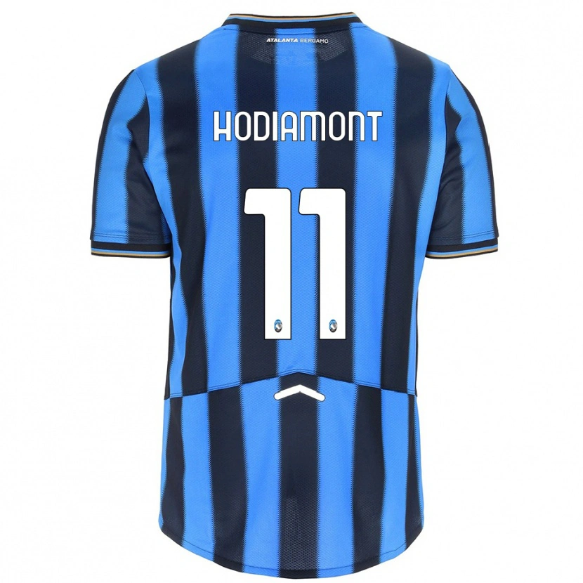 Danxen Homme Maillot Lyam Hodiamont #11 Bleu Ciel Noir Tenues Domicile 2025/26 T-Shirt