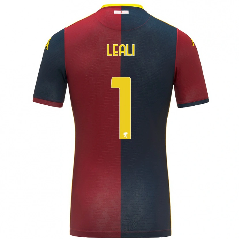 Danxen Homme Maillot Nicola Leali #1 Rouge Bleu Roi Tenues Domicile 2025/26 T-Shirt