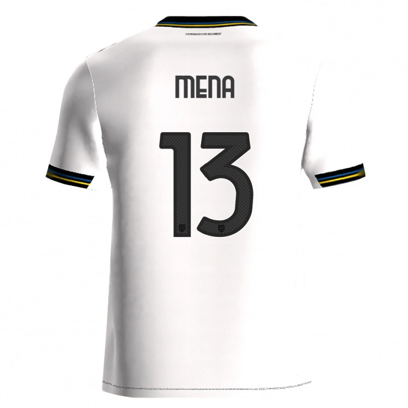 Danxen Homme Maillot Marlon Mena #13 Blanc Noir Tenues Domicile 2025/26 T-Shirt