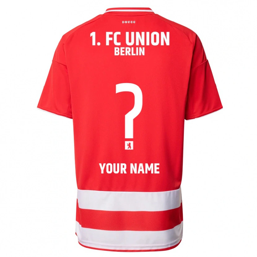 Danxen Homme Maillot Votre Nom #0 Rouge Blanc Tenues Domicile 2025/26 T-Shirt