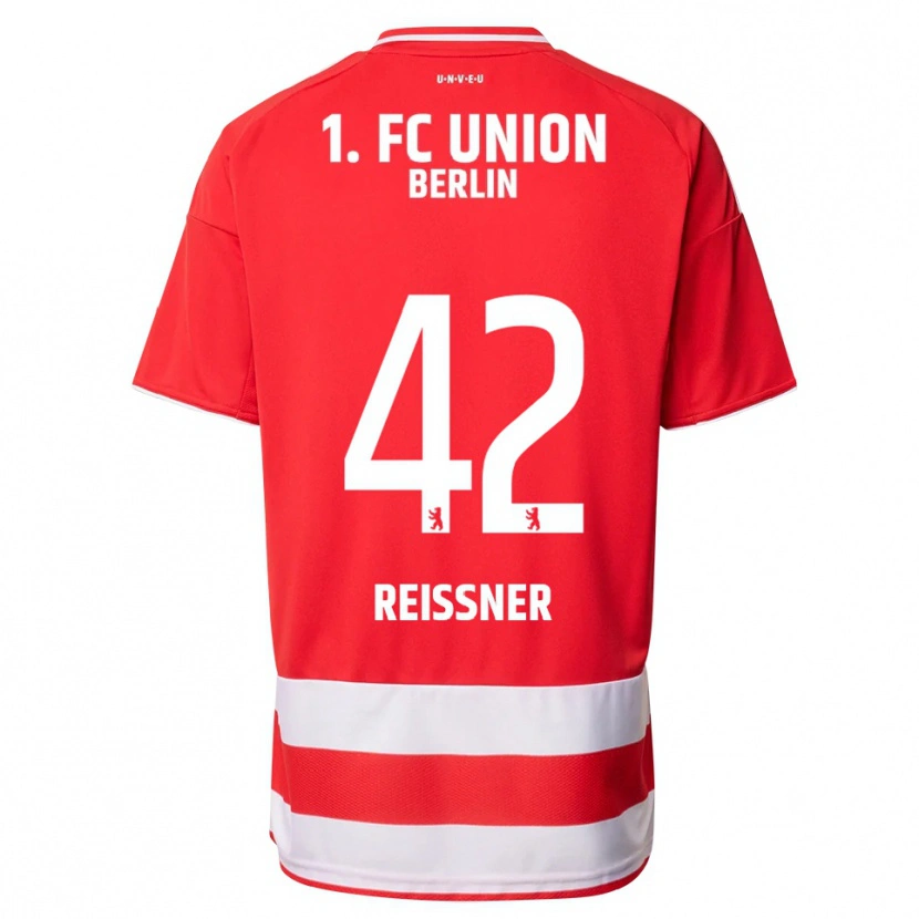 Danxen Homme Maillot Naika Reissner #42 Rouge Blanc Tenues Domicile 2025/26 T-Shirt