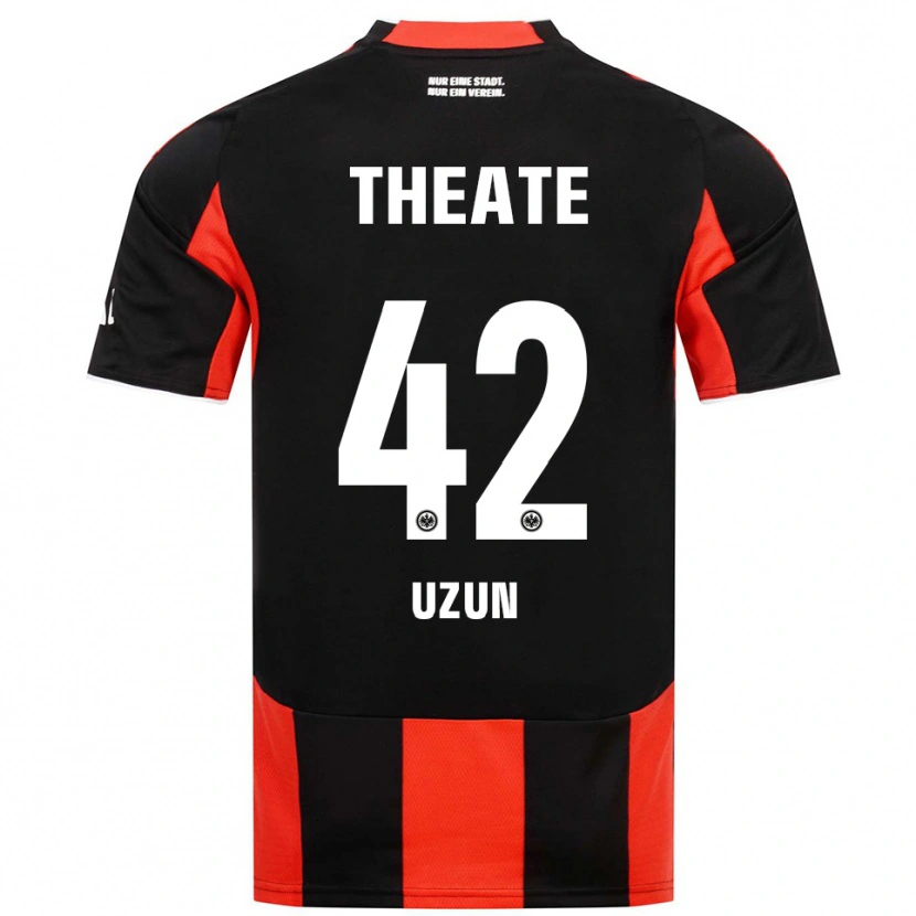 Danxen Homme Maillot Can Uzun #42 Noir Rouge Tenues Domicile 2025/26 T-Shirt