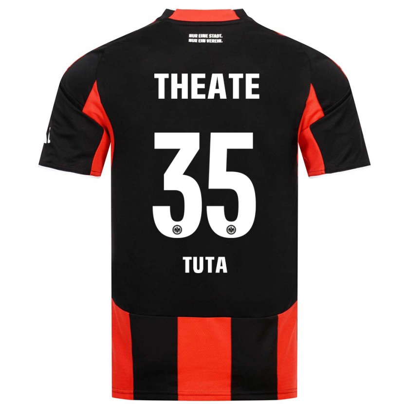 Danxen Homme Maillot Tuta #35 Noir Rouge Tenues Domicile 2025/26 T-Shirt